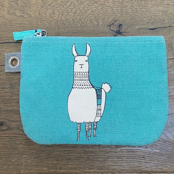 Danica Studio - Llamarama, Large, Zipper Pouch - Picture 2 of 8